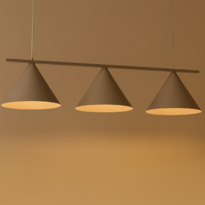 Lampa wisząca CAPITAL TAUPE 3xGX53 Milagro