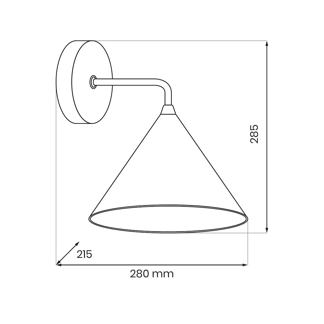 Kinkiet CAPITAL MIEDZIANY 1xGX53 Milagro - obrazek 9