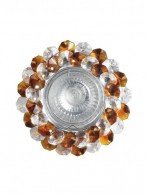 Oczko Eclipse bursztynowe 1xGU10 Light Prestige