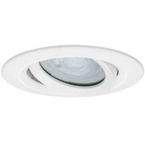 Ruchome oczko podtynkowe Lagos białe IP65 1xGU10 Light Prestige