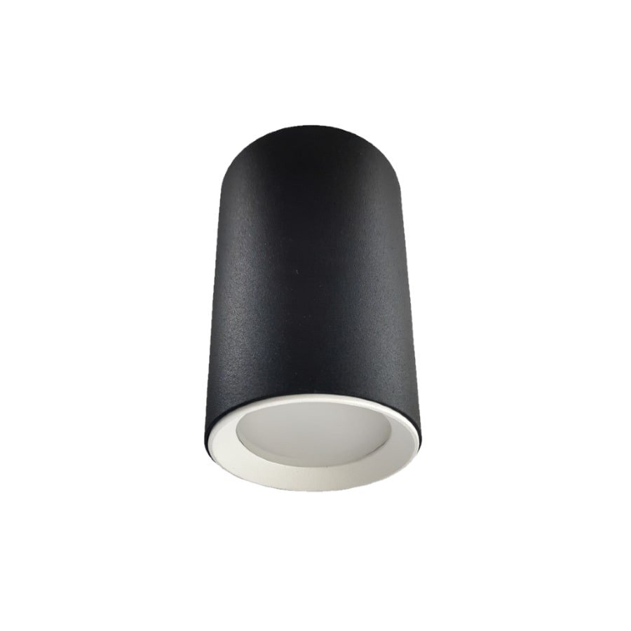 Tuba natynkowa Manacor 9 cm czarno - białe 1xGU10 Light Prestige