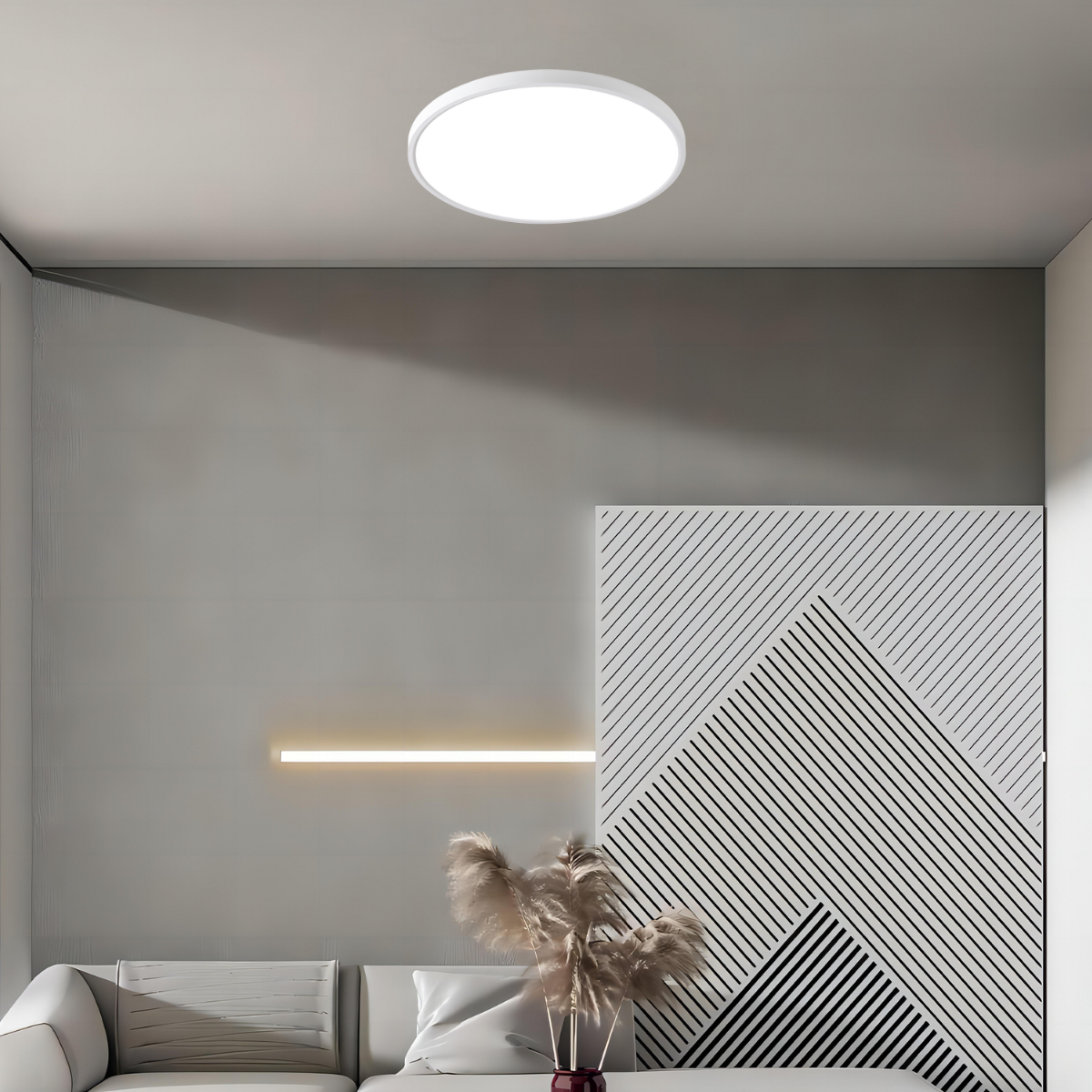 Plafon California 40 cm biały LED CCT Light Prestige - obrazek 2