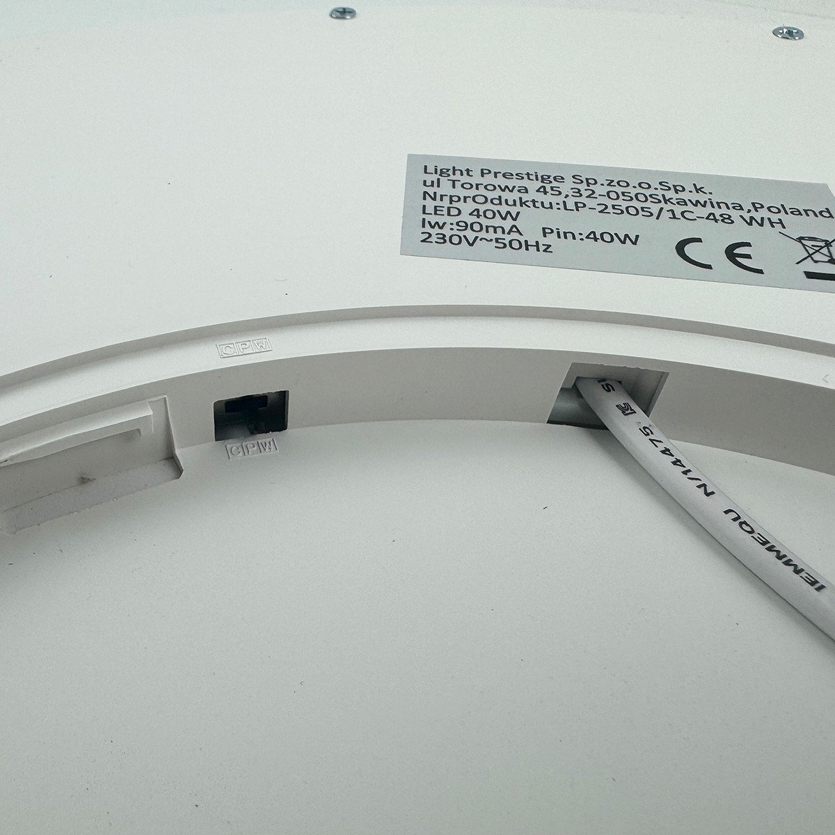 Plafon California 40 cm biały LED CCT Light Prestige - obrazek 6