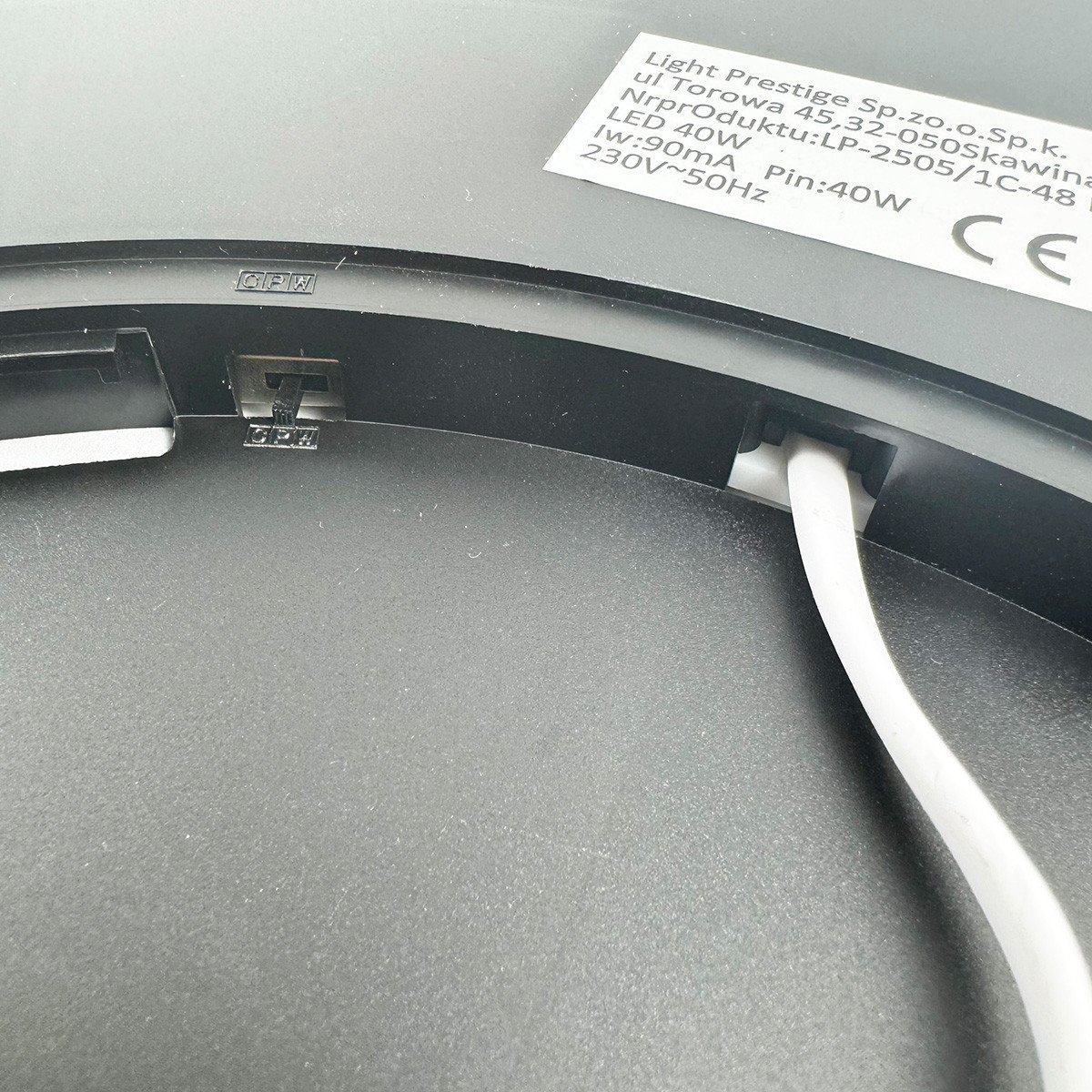 Plafon California 40 cm czarny LED CCT Light Prestige - obrazek 9