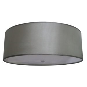 Plafon Girona szary 80 cm 6xE27 Light Prestige