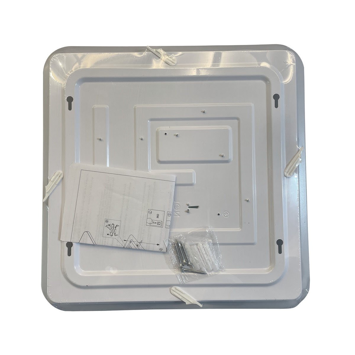 Plafon kwadratowy Babilon 38 cm złoty LED 4000K Light Prestige - obrazek 6