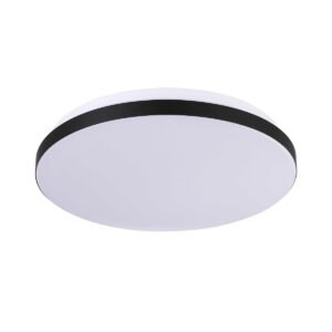 Plafon Babilon 33 cm czarny LED 4000K Light Prestige