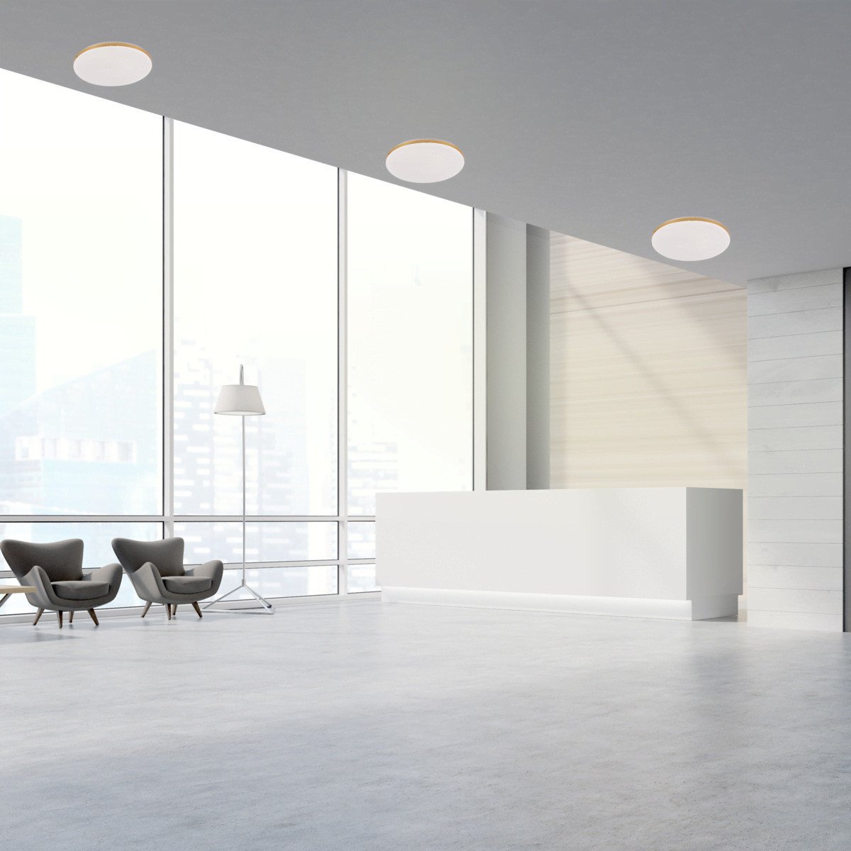 Plafon Babilon 33 cm złoty LED 4000K Light Prestige - obrazek 3