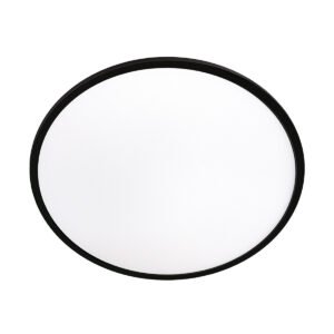 Plafon Pryzma 38 cm czarny LED CCT Light Prestige