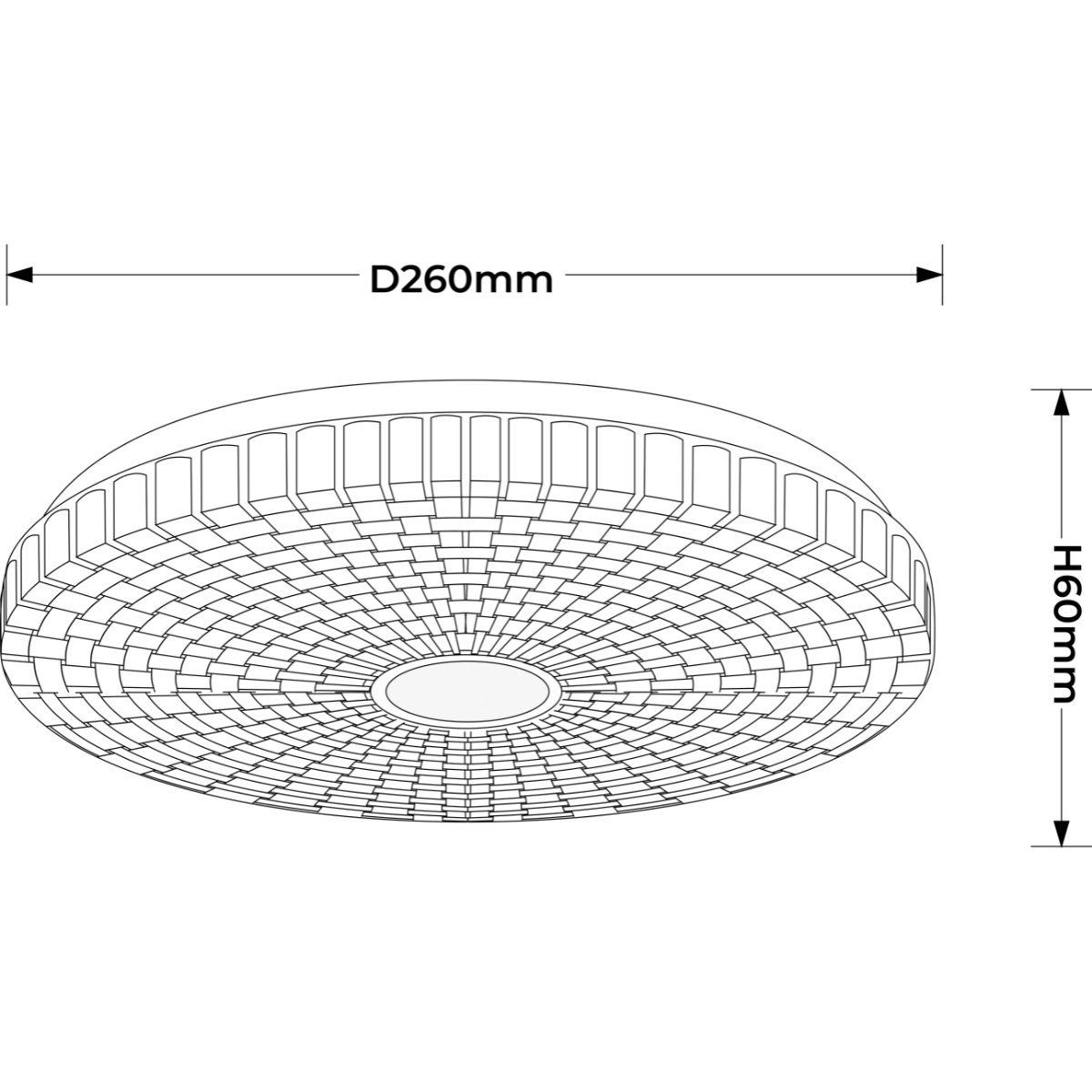 Plafon Solaro 26 cm biały LED 4000K Light Prestige - obrazek 6