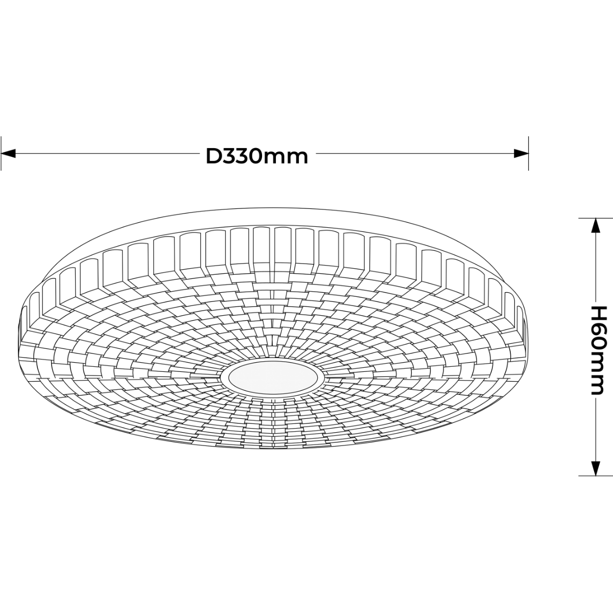 Plafon Solaro 33 cm biały LED 4000K Light Prestige - obrazek 6