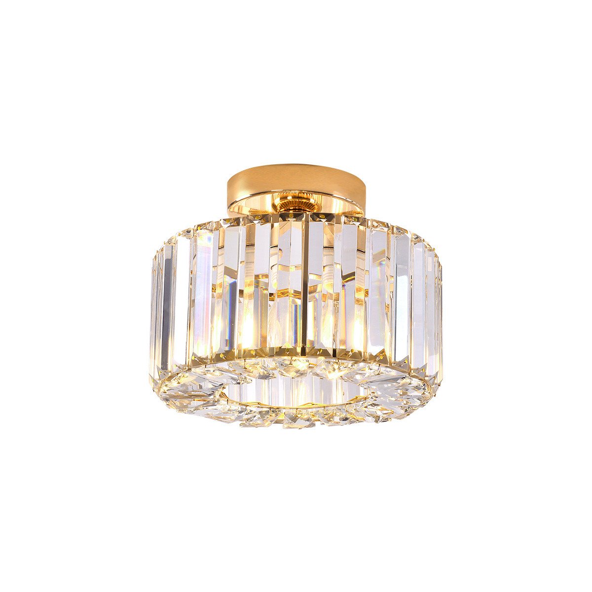Plafon Vetro złoty 1xE27 Light Prestige - obrazek 3