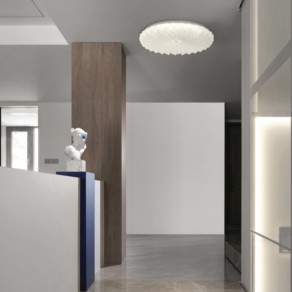 Plafon Zivora 40 cm biały LED 4000K Light Prestige - obrazek 2