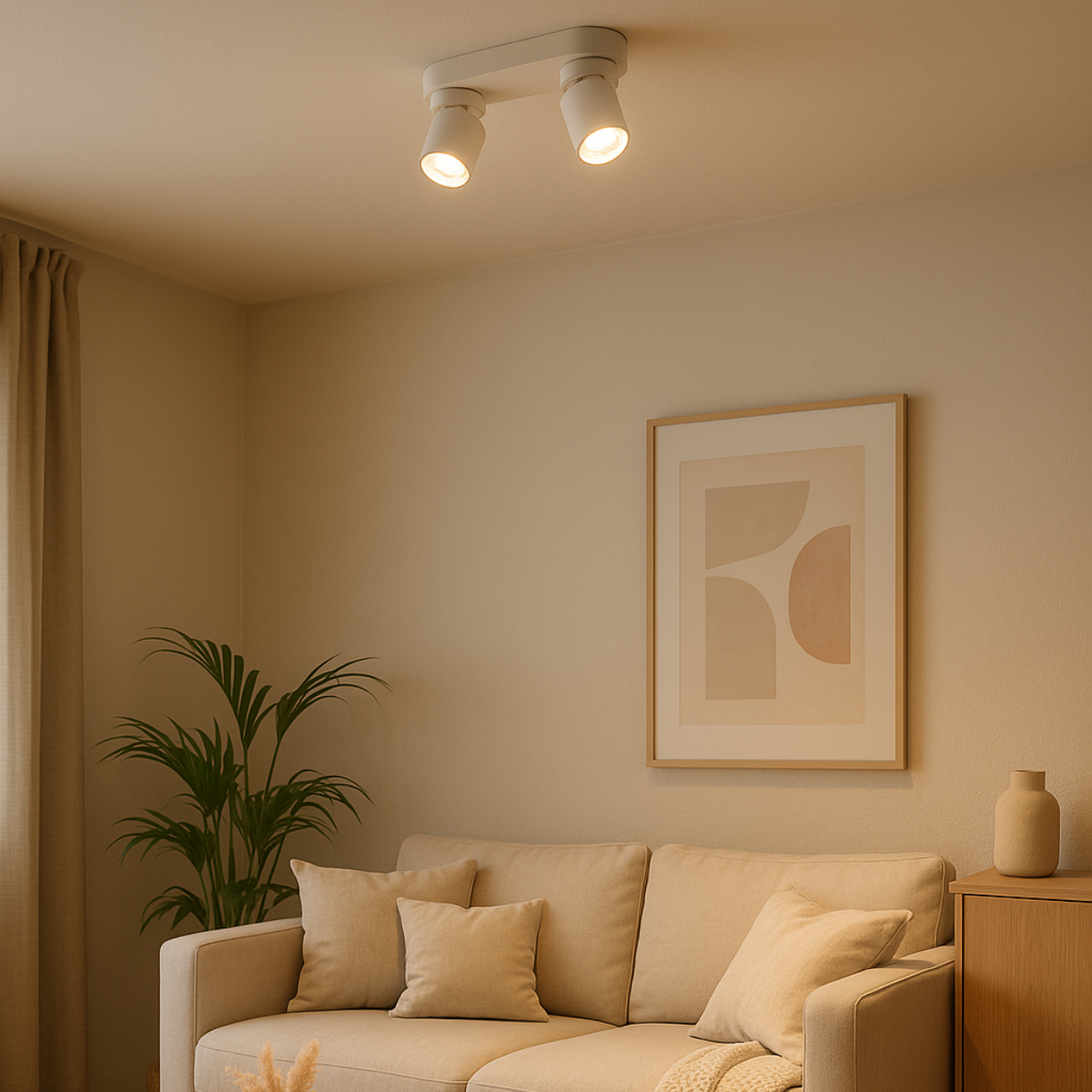 Pointa 3 spot biały 3xGU10 Light Prestige - obrazek 2