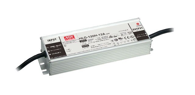 MEAN WELL HLG-120H-12-A Zasilacz impulsowy; LED; 120W; 12V; 10A; 90-305VAC; 127-431VDC; IP65 Milagro