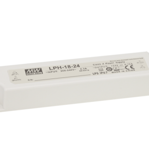 MEAN WELL LPH-18-12 Zasilacz impulsowy; LED; 18W; 12V; 1,5A; 180-264VAC; 254-370VDC; IP67 Milagro