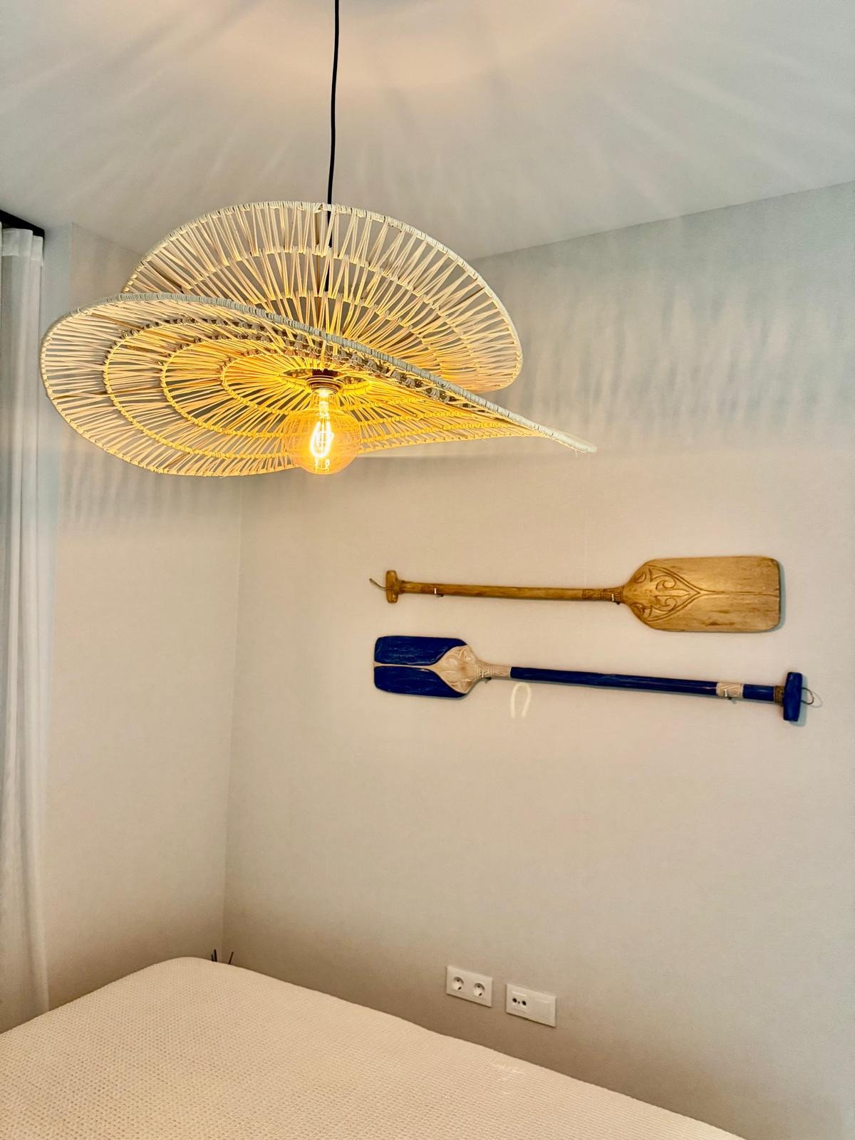 Rattanowa lampa wisząca Raya naturalna 1xE27 Light Prestige - obrazek 10