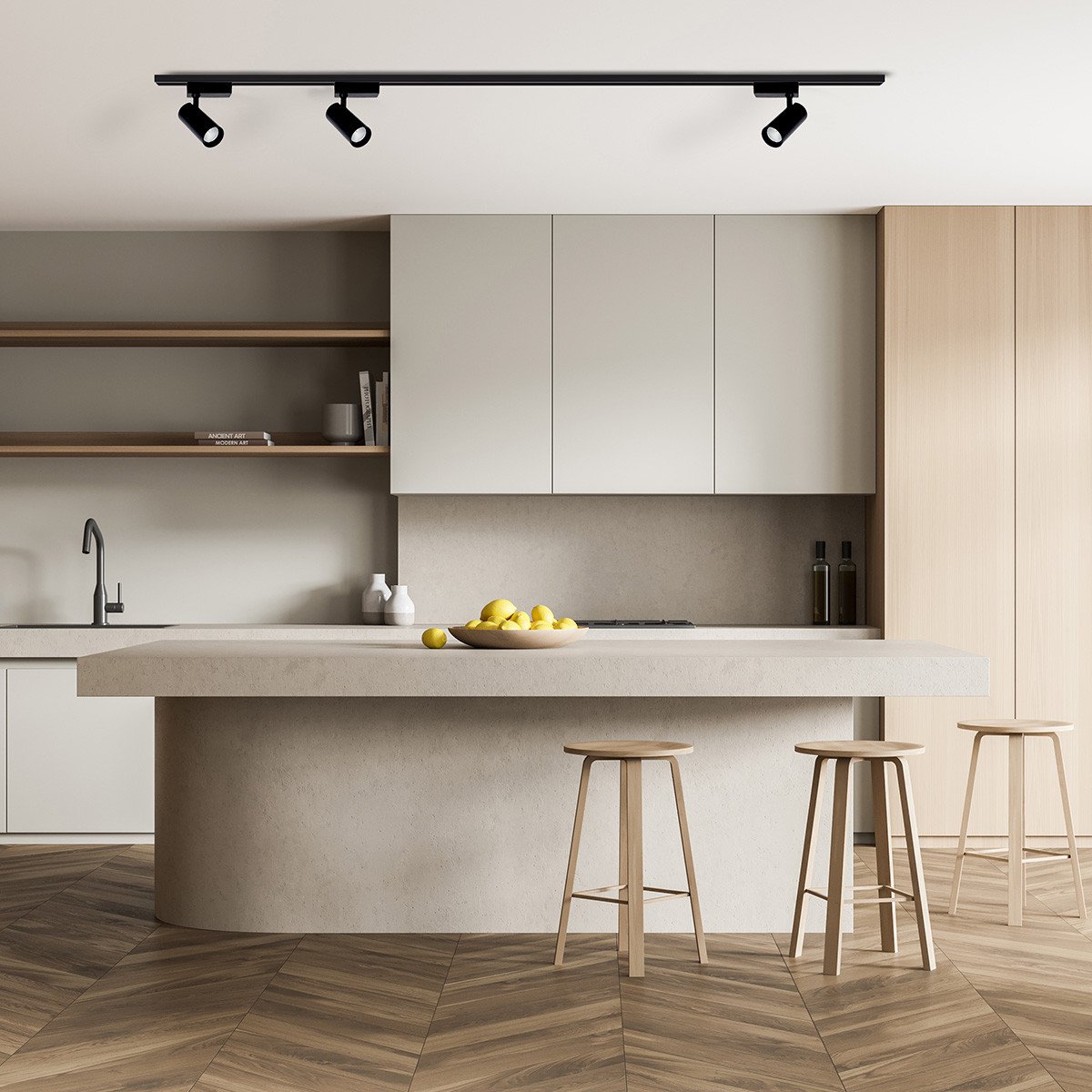 Reflektor do szynoprzewodu Leon 1F biały LED 3000K Light Prestige - obrazek 2