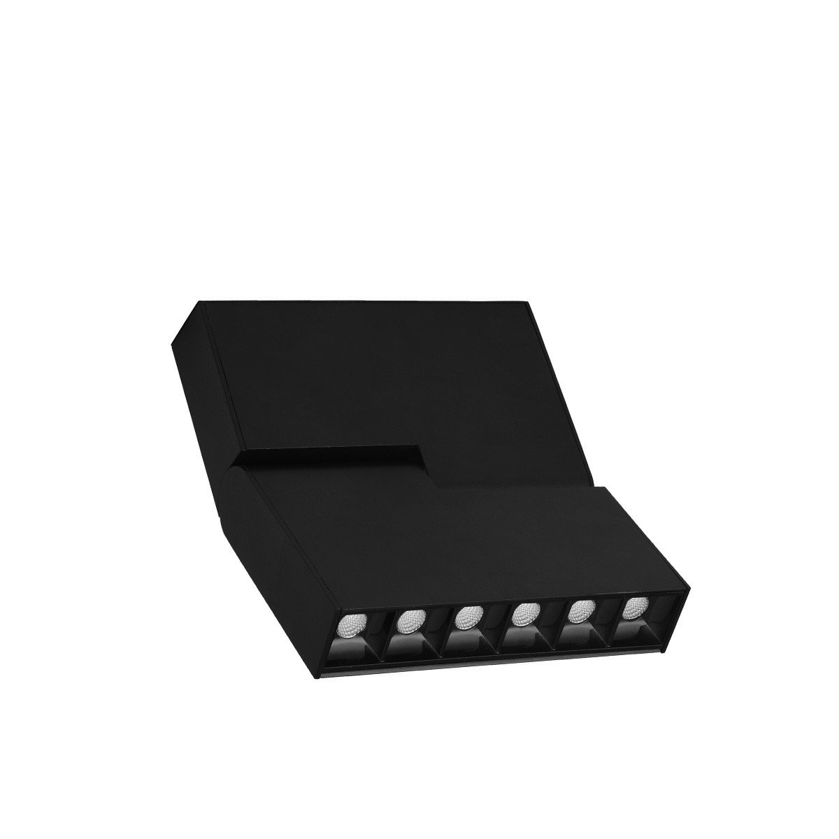 Reflektor do szynoprzewodów Magnetic Lunar czarny LED 3000K Light Prestige