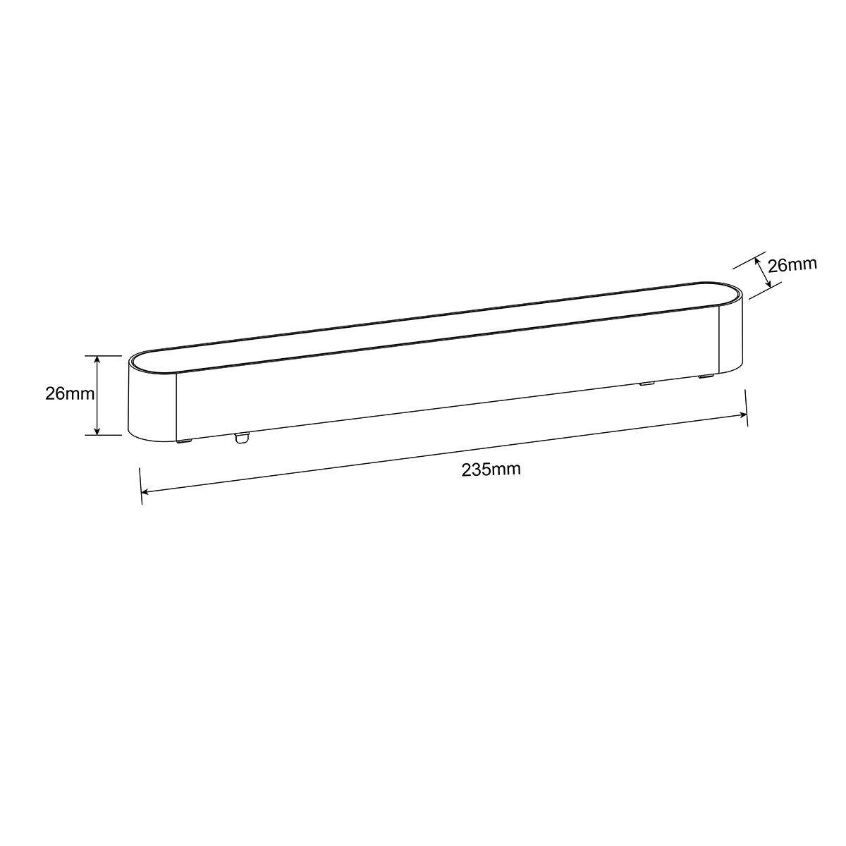 Reflektor Magnetic Slim Lumo 12W LED 4000K biały Light Prestige - obrazek 3