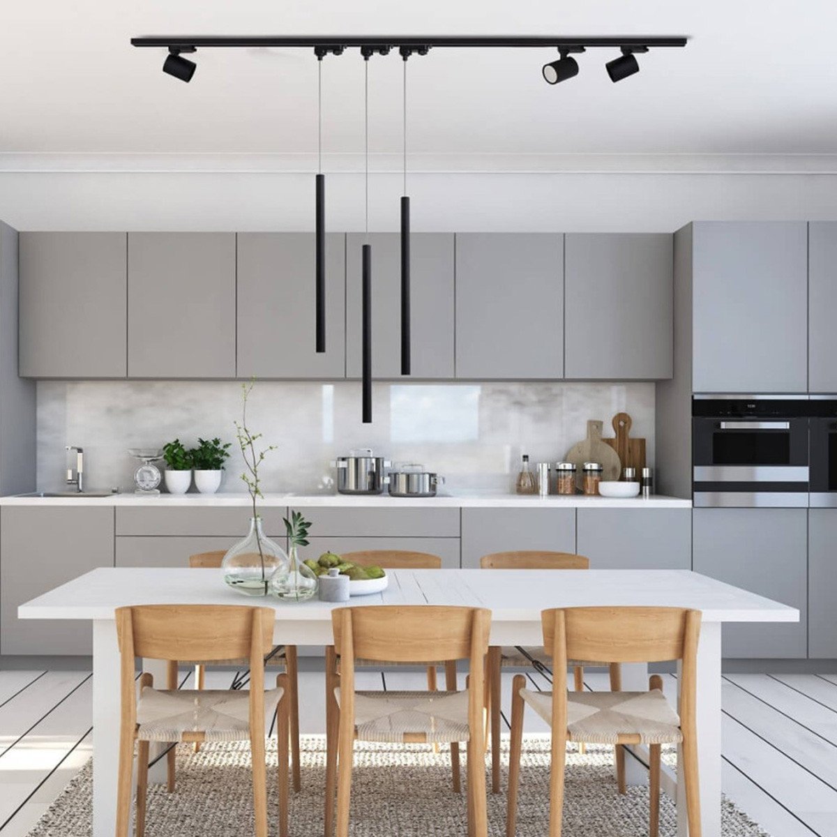 Reflektor Snow 3F czarny 1xGU10 Light Prestige - obrazek 2