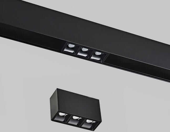 Reflektor do szynoprzewodów Magnetic Star czarny LED 4000K Light Prestige - obrazek 3