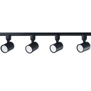 Zestaw oświetlenia szynowego Snow SET 3F czarny 4xGU10 Light Prestige