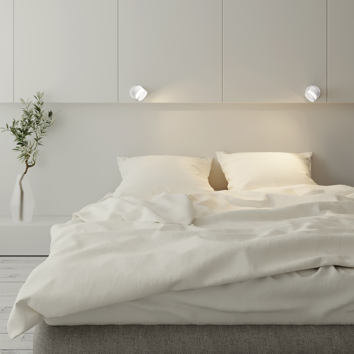 Spot Kendal 1 transparetny / biały GX53 Light Prestige - obrazek 2