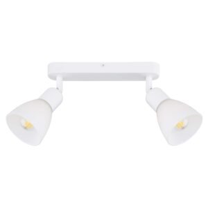 Zestaw reflektorów spot Malta biały 2xE14 Light Prestige