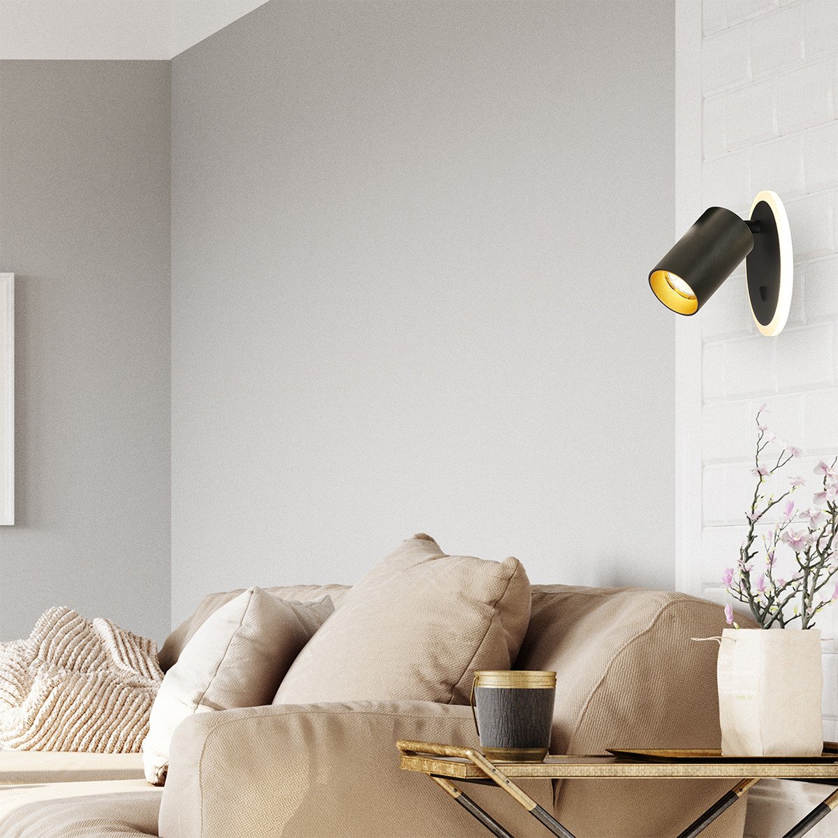 Spot Parma 1 czarny 1xGU10 LED CCT Light Prestige - obrazek 2