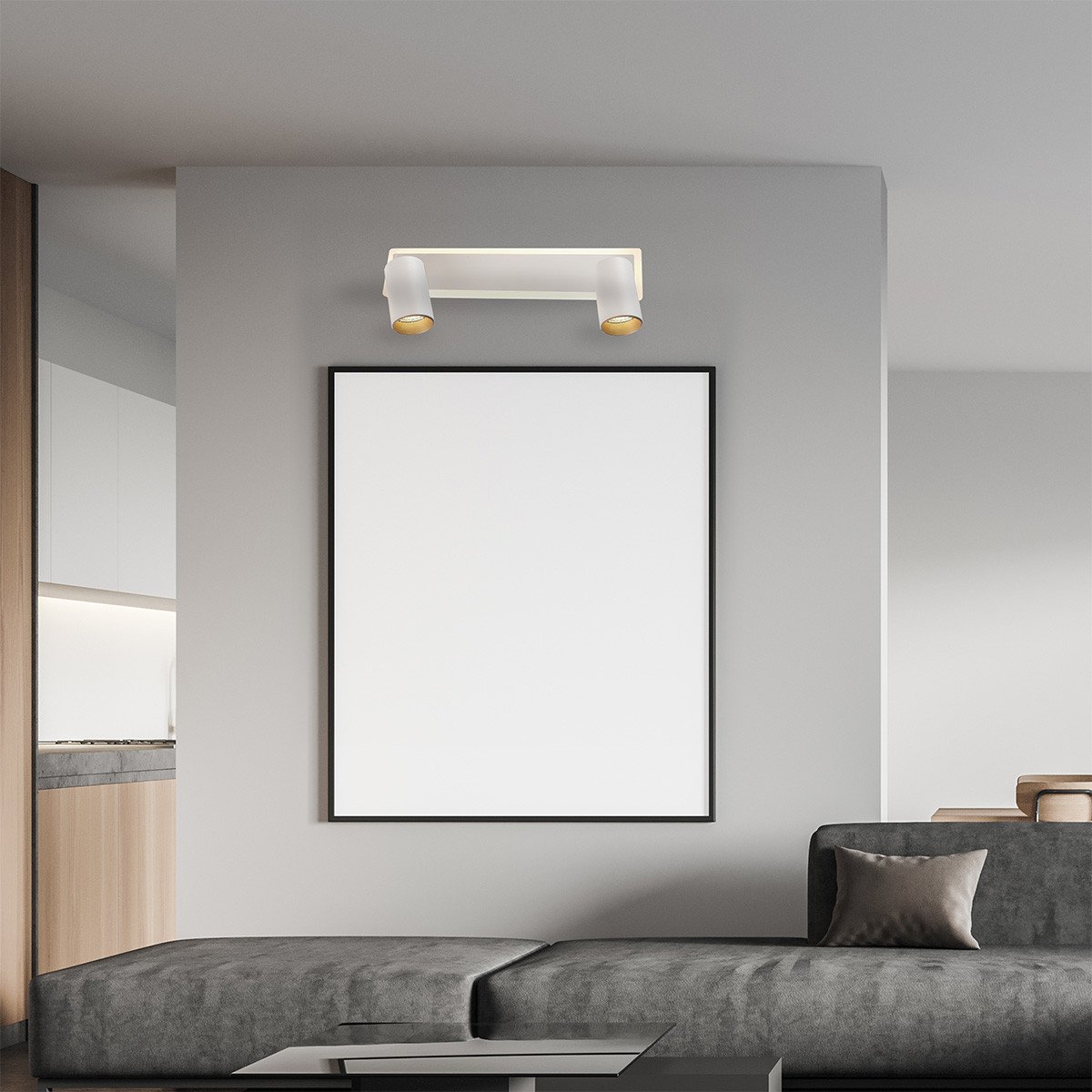 Spot Parma 2 biały 2xGU10 LED CCT Light Prestige - obrazek 3