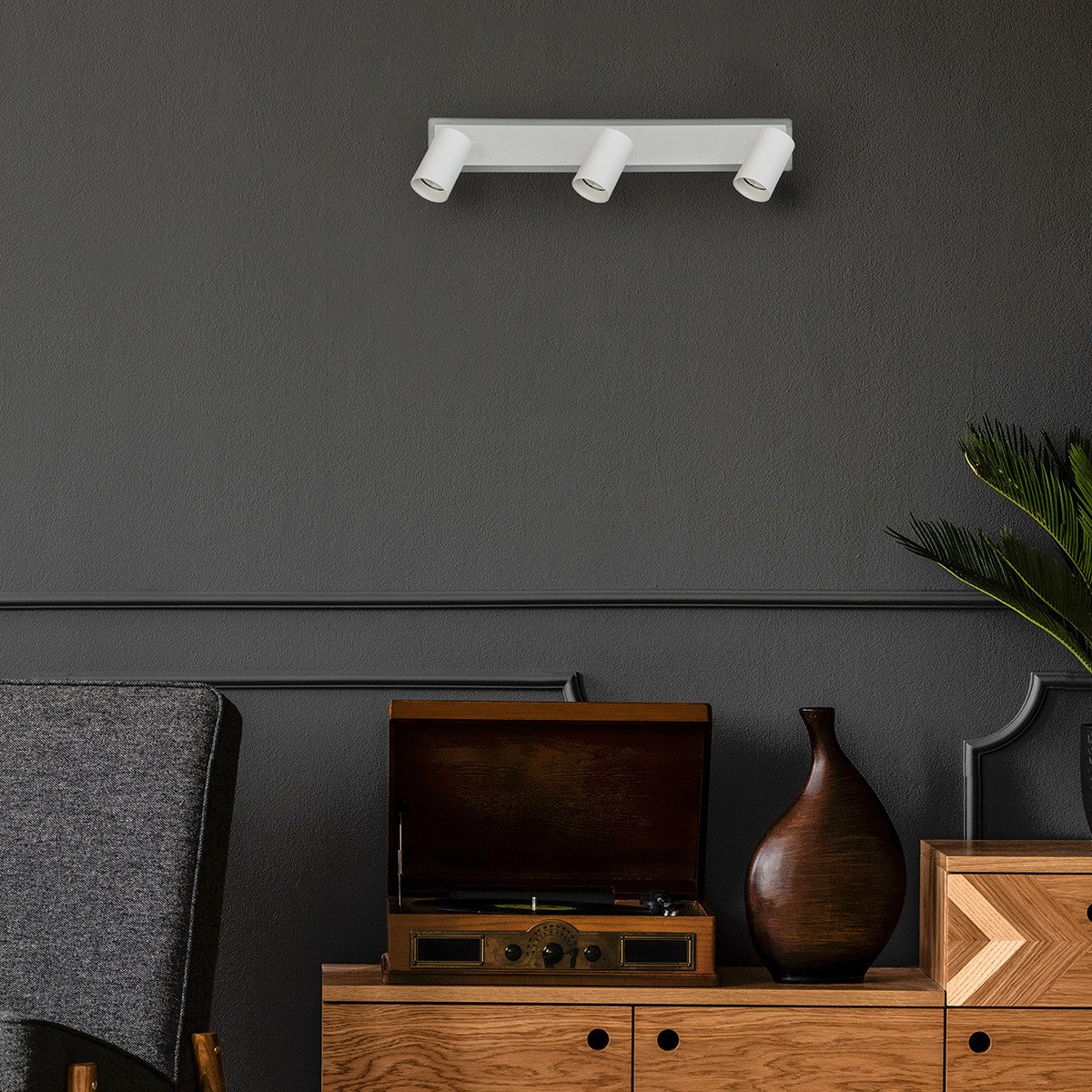 Spot Parma 3 biały 3xGU10 LED CCT Light Prestige - obrazek 3