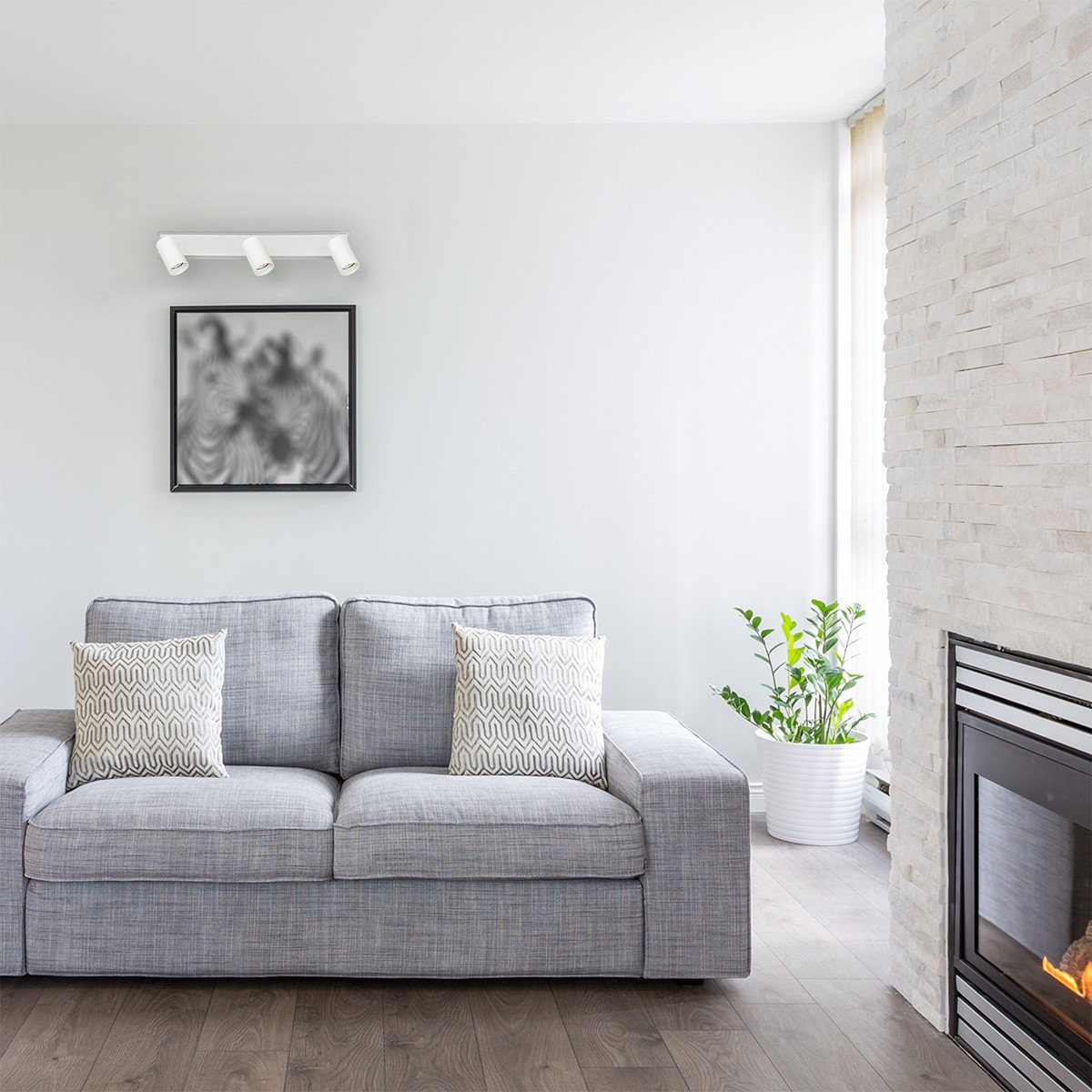 Spot Parma 3 biały 3xGU10 LED CCT Light Prestige - obrazek 4