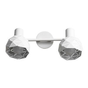 Spot Reus biały 2xE14 Light Prestige