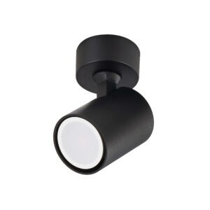 Spot Snow 1 czarny 1xGU10 Light Prestige