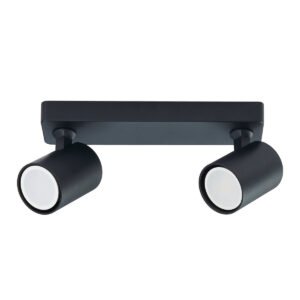 Spot Snow 2 czarny 2xGU10 Light Prestige