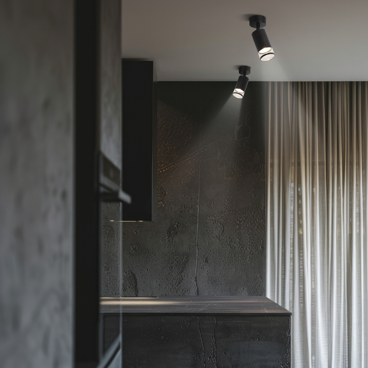 Spot Virella 1 czarny 1xGU10 Light Prestige - obrazek 3