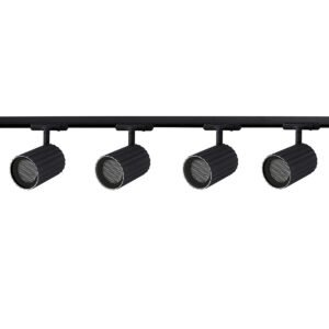 Zestaw oświetlenia szynowego Tokio SET 1F czarny 4xGU10 Light Prestige