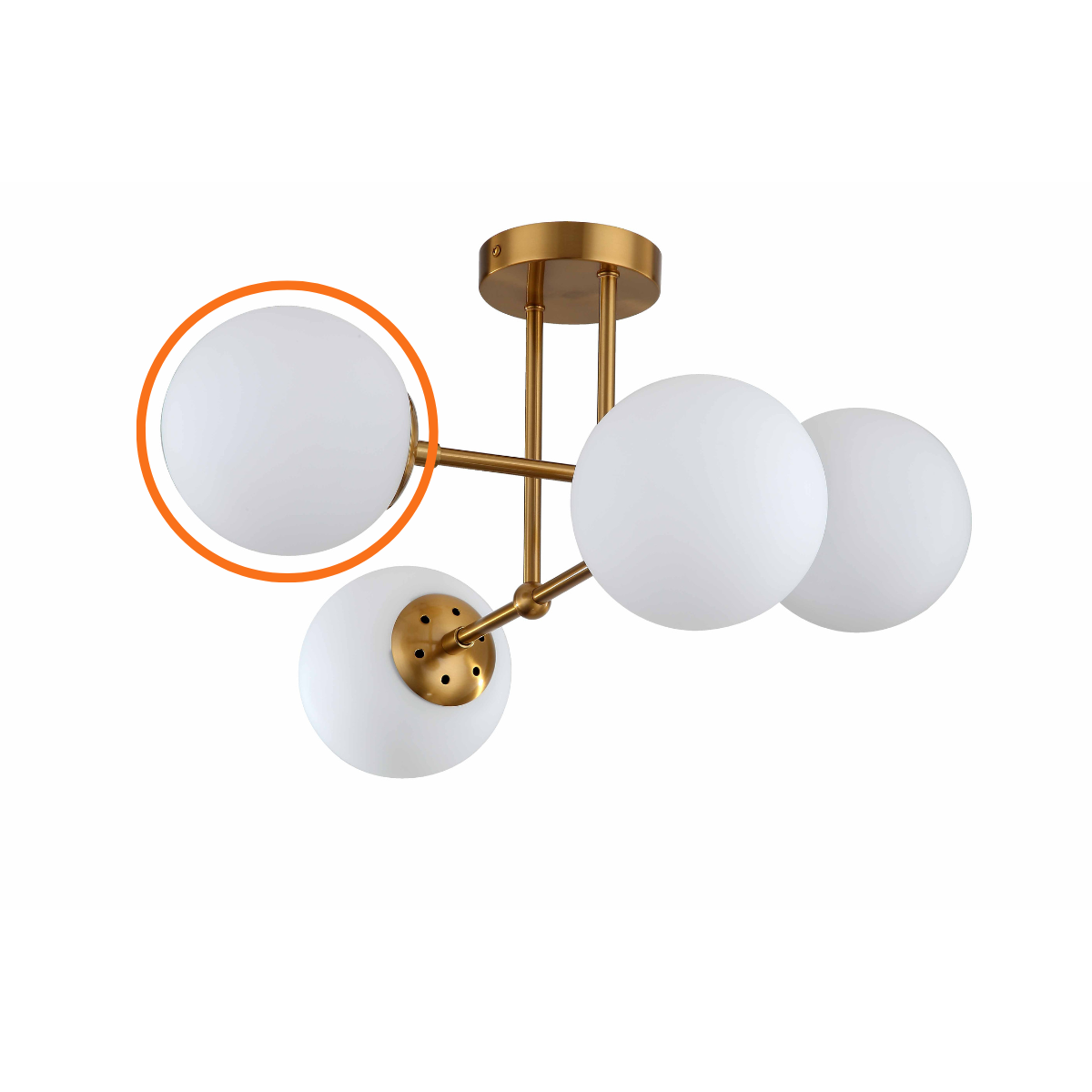 Zapasowy klosz Roma Light Prestige